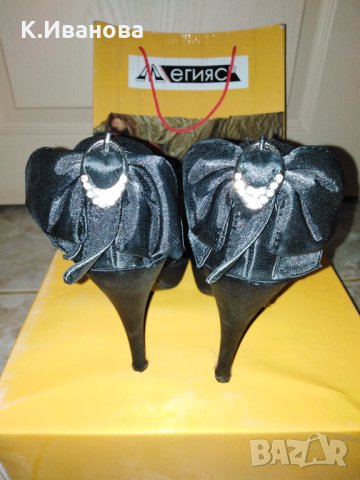 Дамски обувки висок ток, снимка 5 - Дамски елегантни обувки - 34402791