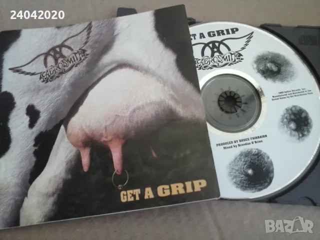 Aerosmith – Get A Grip оригинален диск, снимка 1 - CD дискове - 48844225