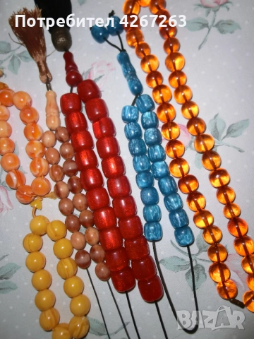 Винтидж броеници и огърлица, снимка 2 - Антикварни и старинни предмети - 52297284