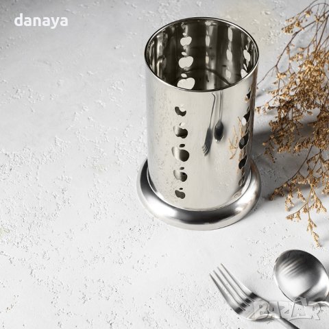 4069 Сушилник за прибори поставка за вилици лъжици Ябълки, снимка 2 - Аксесоари за кухня - 42277961