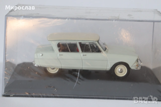 1:43 CITROEN AMI 6 КОЛИЧКА ИГРАЧКА МОДЕЛ, снимка 5 - Колекции - 53085803