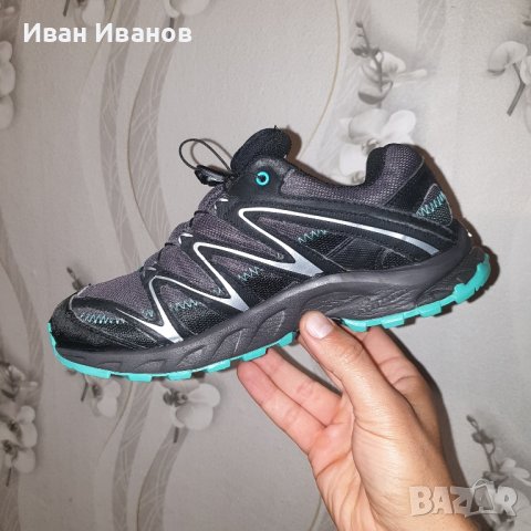 водоустойчиви туристически  обувки/ маратонки  Salomon Gore-Tex  номер 37,5-38, снимка 7 - Други - 42770103