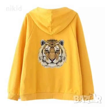 Тигър глава щампа термо апликация картинка за дреха блуза, снимка 2 - Други - 32088672