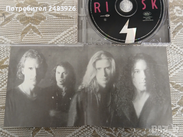 MEGADETH CD RISK, снимка 7 - CD дискове - 51717150