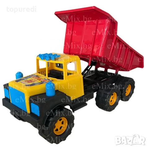 ГОЛЯМ ДЕТСКИ КАМИОН ЗА ПЯСЪК 76СМ, снимка 1