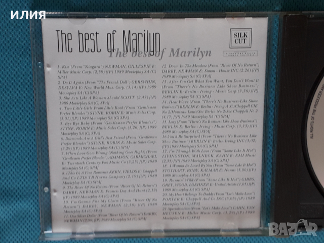 Marilyn Monroe – 1996 - The Best Of Marilyn(Easy Listening,Vocal), снимка 2 - CD дискове - 44765876