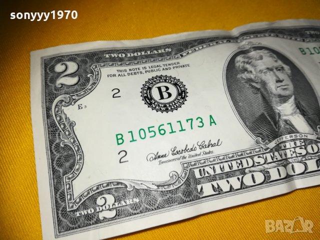 2 ДОЛАРА-ЗА КОЛЕКЦИЯ 1011201756, снимка 2 - Колекции - 30742535