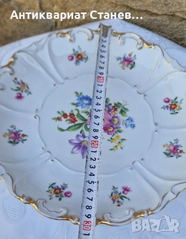 Прелестен порцеланов поднос JLMenau , снимка 15 - Сервизи - 51823470