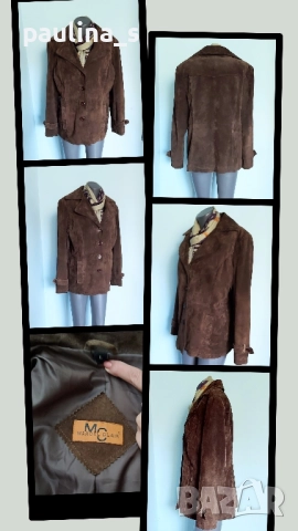 Три различни броя / Дамско яке от естествен велур , снимка 12 - Якета - 52128190