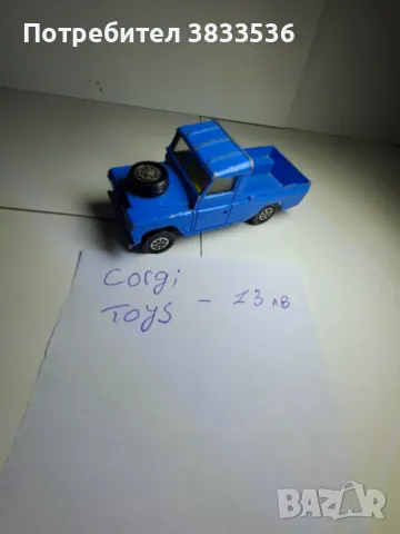 Метално старо моделче количка Corgi LandRover 109, снимка 1