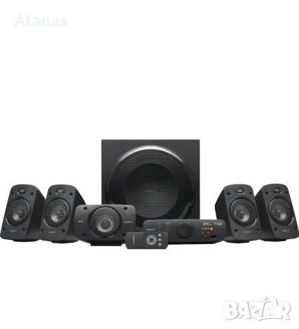 Тонколони Logitech 2906 5.1, 500W RMS, снимка 3 - Ресийвъри, усилватели, смесителни пултове - 55816601