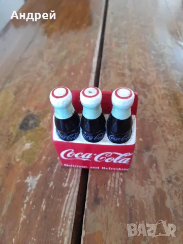 Стара солница Coca Cola, снимка 2 - Колекции - 56508108