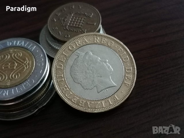 Монета - Великобритания - 2 паунда | 1998г., снимка 2 - Нумизматика и бонистика - 35023682