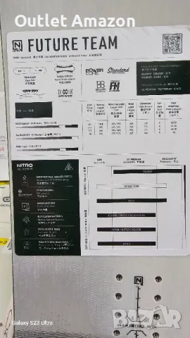 сноуборд Nitro Future Team

, снимка 4 - Зимни спортове - 49656603