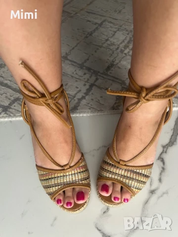Дамски бохо сандали 38/39, снимка 1