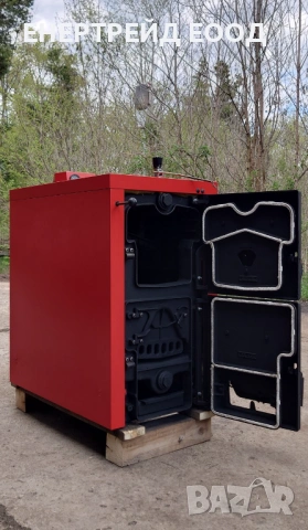 Чугунен котел на твърдо гориво Виадрус/Viadrus U22 7D 40 kW , снимка 3 - Отоплителни печки - 54256162