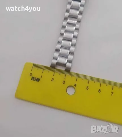 НОВА СТОМАНЕНА ВЕРИЖКА ЗА ЧАСОВНИК С ИЗВИТИ НАКРАЙНИЦИ. ЗАОБЛЕНИ ВЕРИЖКИ ЗА ЧАСИВНИЦИ.ИЗВИТА ВЕРИЖКА, снимка 5 - Каишки за часовници - 34730516