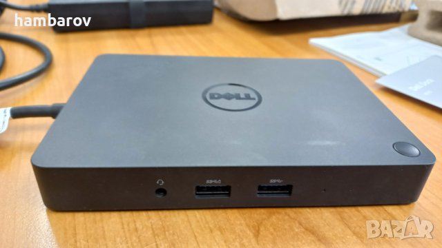 Докинг станция Dell WD15  с 130W захранване и USB-C кабел, снимка 2 - Лаптоп аксесоари - 40343381