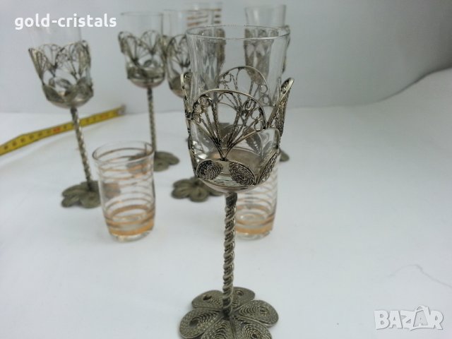Чашки филигран  , снимка 6 - Антикварни и старинни предмети - 27240336