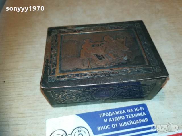 красива метална кутия-внос франция 10х7х4см, снимка 17 - Колекции - 30203938