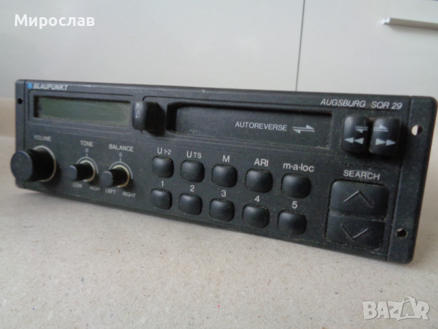 BLAUPUNKT AUGSBURG SQR 29 АВТО РАДИО КАСЕТОФОН, снимка 4 - Аксесоари и консумативи - 44696726