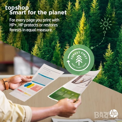 Нов мострен скенер +  многоцветен принтер HP Envy 6020e модел 2023г.  , снимка 7 - Принтери, копири, скенери - 52839961