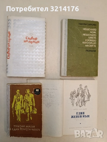 Нещо като нож, нещо като цвете, изобщо като нищо на света - Уилям Сароян (1971) 