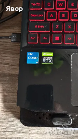 Acer Nitro 5/NIDIA@ GeForce RTX™ 3050Ti  / Intel@ Core " i5-11400H, снимка 5 - Лаптопи за игри - 56539035