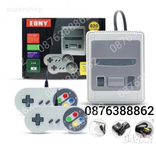 ПРОМО! Ретро Гейминг TV Конзола Телевизионна видео игра Nintendo 620 игри, снимка 2 - Други игри и конзоли - 38458696