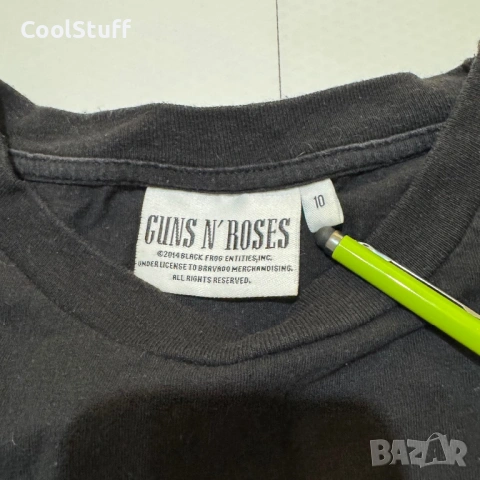 Тениска Guns N' Roses Rock Revolver Rose Размер M, снимка 5 - Тениски - 53925712