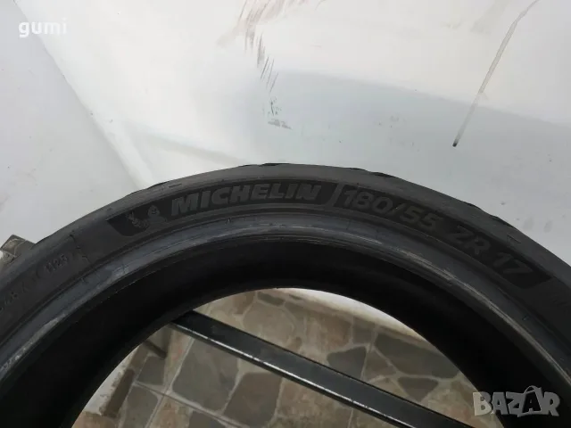 1бр гума за мотор 180/55/17 MICHELIN L06659, снимка 3 - Гуми и джанти - 56092955