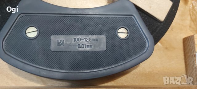 Микрометър резбомер 100-125мм руски, снимка 2 - Други инструменти - 37838253