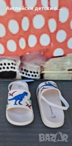 Английски детски чехли/сандали , снимка 6 - Детски сандали и чехли - 50447200