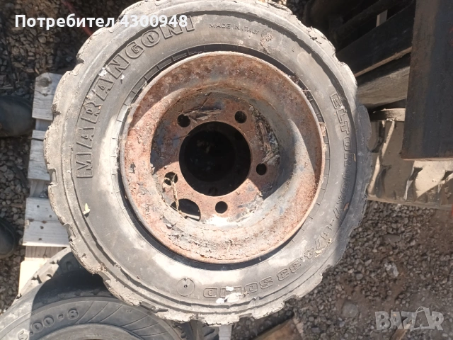 Джанти и гуми за мотокари, снимка 9 - Индустриална техника - 53960321