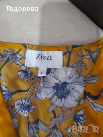 Красива дамска туника цвят горчица, снимка 4 - Туники - 36825128