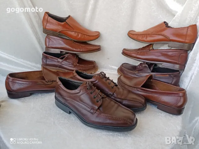 мъжки обувки Carlo Comberti® ORIGINAL Business Schuhe, естествена кожа, 43 - 44, снимка 15 - Ежедневни обувки - 49756294