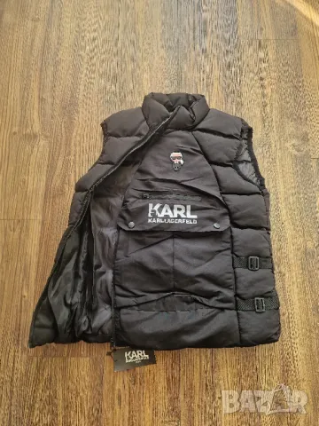 Страхотна мъжка грейка елек KARL LAGERFELD размер S M L XL 2XL , снимка 5 - Якета - 47844145