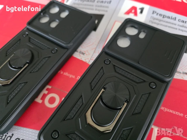 Motorola Moto G05/E15 , Moto G15 удароустойчиви гърбове с ринг и защита на камерите, снимка 2 - Калъфи, кейсове - 50716353