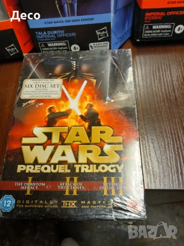 Star Wars колекционерски фигурки+DVD, снимка 4 - Колекции - 53923401