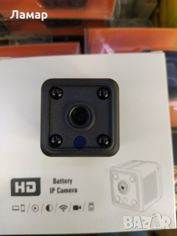 Мини WIFI IP охранителна шпионска камера FULL HD 1080p нощно виждане 160 градуса, снимка 6 - HD камери - 32145507