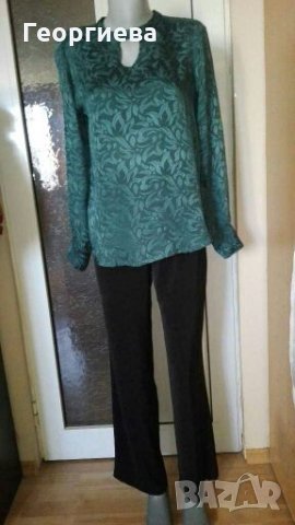 Стилен черен прав панталон👖🍀XS,S👖🍀арт.1037, снимка 6 - Панталони - 30189477