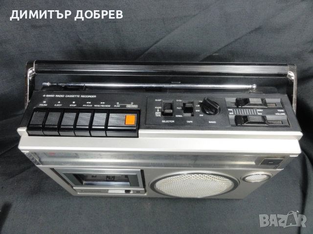 СТАР РЕТРО ТРАНЗИСТОР РАДИО КАСЕТОФОН PANASONIC RX-1650LS JAPAN, снимка 5 - Радиокасетофони, транзистори - 53878310