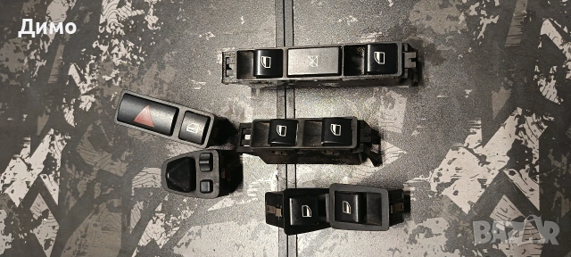 бутони ел стъкла аварийки ел огледала бмв е46 bmw e46, снимка 3 - Части - 54231771