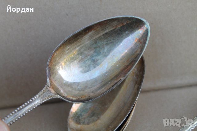 4 броя лъжици и 6 броя вилици, снимка 4 - Други ценни предмети - 42155015