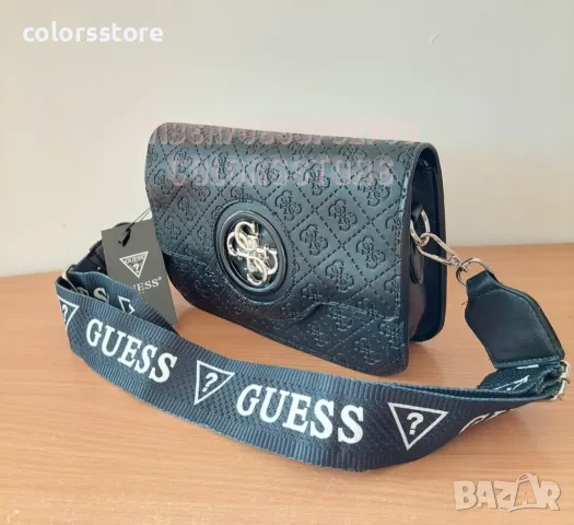 Черна чанта Guess -SG54f, снимка 2 - Чанти - 46591896