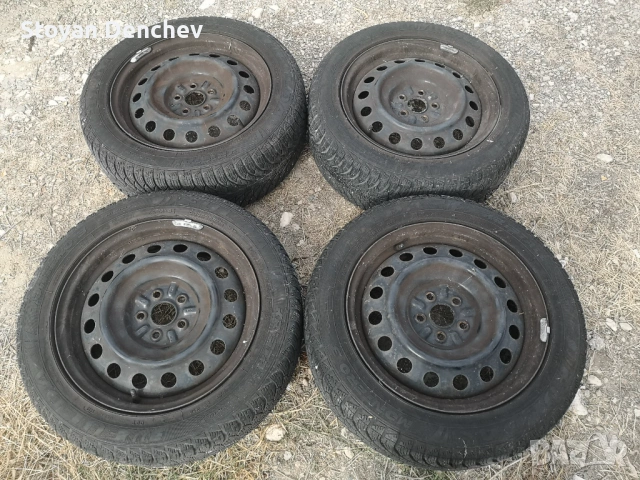 Железни джанти за тойота  5x 100 ет 45 в безупречно състояние