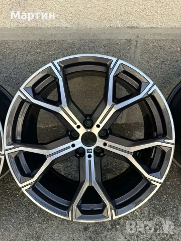 BMW Style 741M – 21 цола ( оригинални джанти 3 броя ), снимка 4 - Гуми и джанти - 55815670