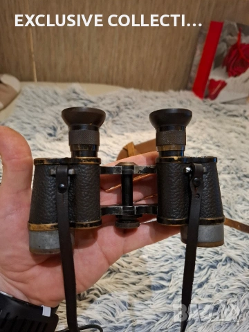 Военен Бинокъл Карл Цайс Лондон 1912 г., снимка 2 - Други ценни предмети - 53903052
