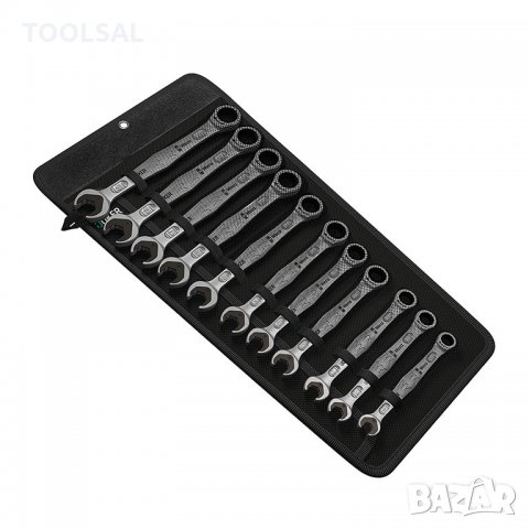 Ключ Wera звездогаечен с тресчотка комплект 8-19 мм, 11 бр., снимка 1