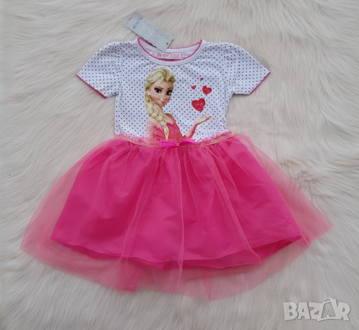 Детска рокля Елза - размер 3години - НОВА, снимка 7 - Детски рокли и поли - 44376117